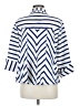 Joseph Ribkoff Stripes White Jacket Size 8 - photo 2