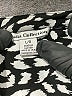 Dalia Collection 100% Polyester Animal Print Ivory Long Sleeve Blouse Size L - photo 7