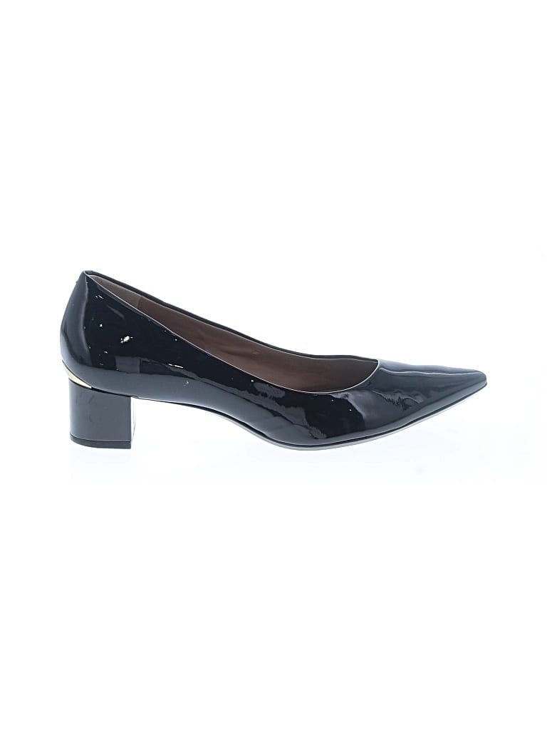 Pre-owned Calvin Klein Flats In Black