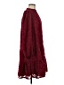 Unbranded 100% Polyester Burgundy Casual Dress Size M - photo 4