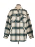 Love Tree 100% Polyester Plaid Green Coat Size L - photo 1