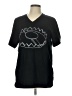 Assorted Brands Black Short Sleeve T-Shirt Size L - photo 1