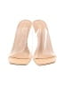 Shoedazzle Ivory Tan Sandals Size 9 - photo 2