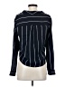 Rails Stripes Black Long Sleeve Blouse Size S - photo 2