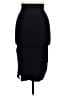 Venus Solid Black Formal Skirt Size L - photo 2
