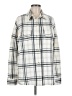 American Eagle Outfitters Plaid White Coat Size M - photo 1