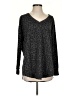 Z Supply Animal Print Gray Pullover Sweater Size S - photo 1