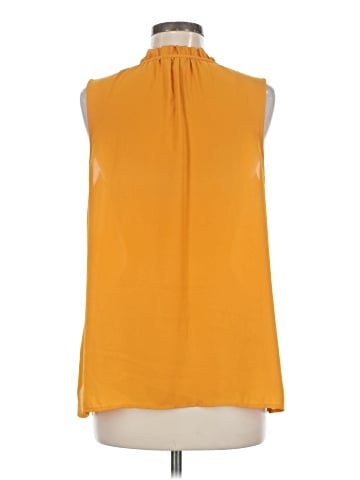 Rose + Olive Sleeveless Blouse (view 2)