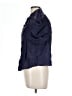 Aureta Studio Blue Short Sleeve Blouse Size L - photo 5