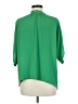 Unbranded 100% Polyester Green 3/4 Sleeve Blouse Size M - photo 2