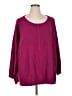Andree by UNIT Burgundy Pullover Sweater Size 1X - photo 1