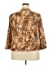 Ruby Rd. Animal Print Gold Blazer Size 18W - photo 2