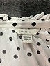 C established 1946 100% Rayon Polka Dots Ivory 3/4 Sleeve Blouse Size 18 - 20 - photo 7