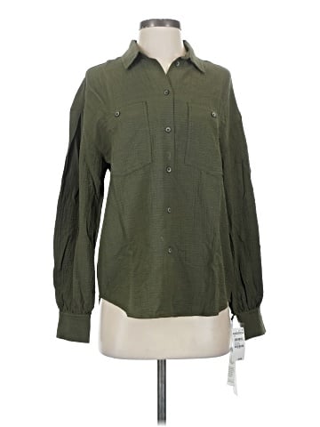 Treasure & Bond Long Sleeve Button-Down Shirt (view 1)
