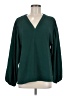 Jodifl Green Long Sleeve Blouse Size M - photo 1