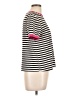 Shein Stripes Pink Short Sleeve Top Size L - photo 4