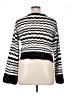 Laundry by Shelli Segal 100% Polyester Chevron-herringbone Marled Stripes Multi Color Black Pullover Sweater Size XL - photo 2