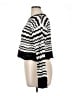 Laundry by Shelli Segal 100% Polyester Chevron-herringbone Marled Stripes Multi Color Black Pullover Sweater Size XL - photo 5