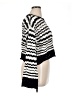 Laundry by Shelli Segal 100% Polyester Chevron-herringbone Marled Stripes Multi Color Black Pullover Sweater Size XL - photo 4