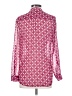 Kut from the Kloth Hearts Pink Long Sleeve Blouse Size XS - photo 2