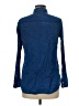 Merona 100% Cotton Blue Long Sleeve Button-Down Shirt Size M - photo 2