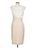Connected Apparel Ivory Tan Cocktail Dress Size 12 - photo 2