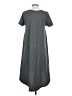 Lularoe Solid Gray Casual Dress Size S - photo 2