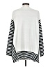 Unbranded 100% Acrylic Stripes White Turtleneck Sweater Size M - photo 2