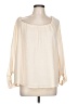 A New Day Ivory 3/4 Sleeve Blouse Size L - photo 1