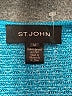 St. John 100% Polyester Teal Jacket Size M - photo 7