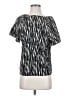 Shein Black Short Sleeve Blouse Size 4 - photo 1