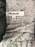 Madewell Tweed Silver Turtleneck Sweater Size M - photo 7