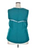Chelsea28 100% Polyester Teal Sleeveless Blouse Size XXL - photo 2