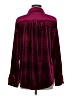 Umgee Stars Burgundy Long Sleeve Blouse Size M - photo 2