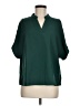 Shein Green 3/4 Sleeve Blouse Size 8 - 10 - photo 1