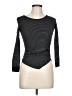 Splendid Black 3/4 Sleeve Top Size 12 - photo 1