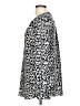 Dalia Collection 100% Polyester Animal Print Ivory Long Sleeve Blouse Size L - photo 5