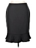 Larry Levine Solid Gray Formal Skirt Size 16 - photo 1