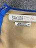 Saylor Blue Cocktail Dress Size XS - photo 4