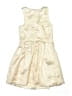 Ruby & Bloom 100% Polyester Metallic Gold Dress Size 7 - photo 2