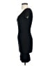 Bebe Solid Black Casual Dress Size S - photo 5