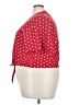 Shein Curve Polka Dots Red Short Sleeve Blouse Size 3X - photo 5