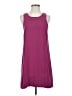 Leith Solid Burgundy Casual Dress Size S - photo 1