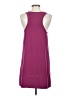 Leith Solid Burgundy Casual Dress Size S - photo 2