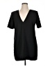Hutch 100% Polyester Solid Black Casual Dress Size XL - photo 1