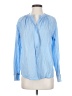 Vince. 100% Cotton Blue Long Sleeve Blouse Size XS - photo 1