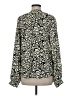 Lovestitch 100% Rayon Black Long Sleeve Blouse Size M - photo 2