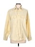 Van Heusen Solid Yellow Long Sleeve Button-Down Shirt Size L - photo 1