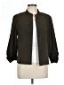 Brandon Thomas Brown Long Sleeve Blouse Size L - photo 1