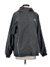 Assorted Brands 100% Polyester Gray Windbreaker Size S - photo 1